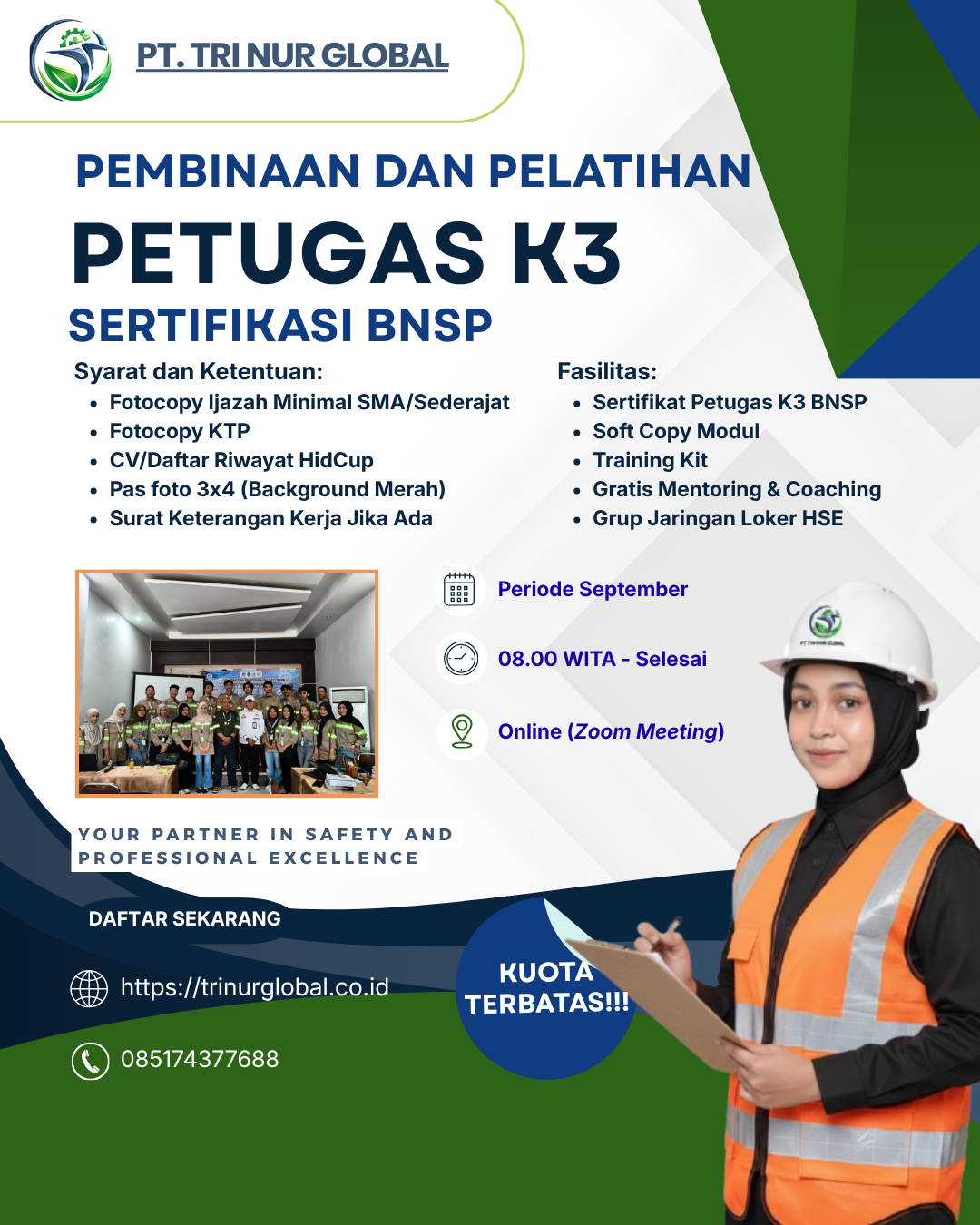 Poster PETUGAS K3 BNSP