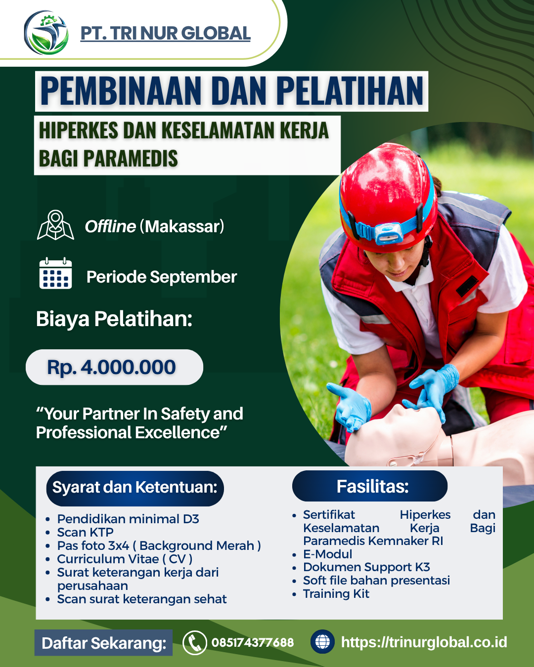 Poster Hiperkes Bagi Paramedis KEMNAKER