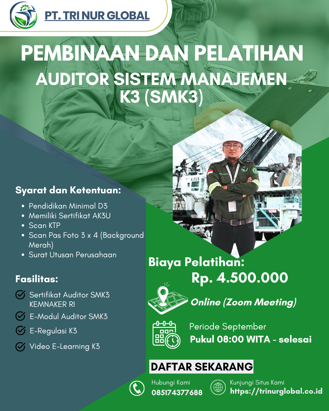 Poster Auditor SMK3 KEMNAKER